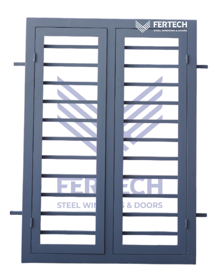 Two Panel Steel Window | Fertech Steel Windows & Doors